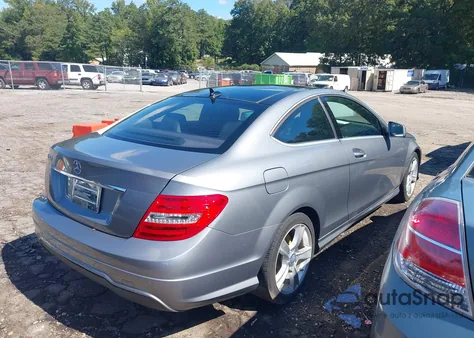 2012 Mercedes-Benz C 250 from USA, damaged, VIN WDDGJ4HB2CF792300